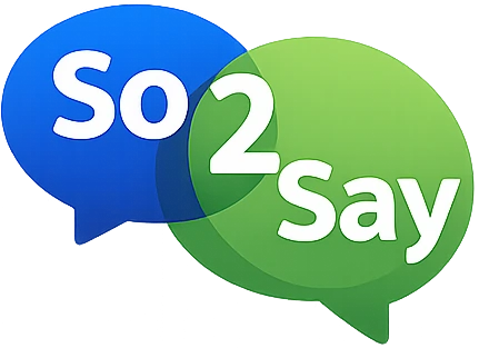 So 2 Say logo